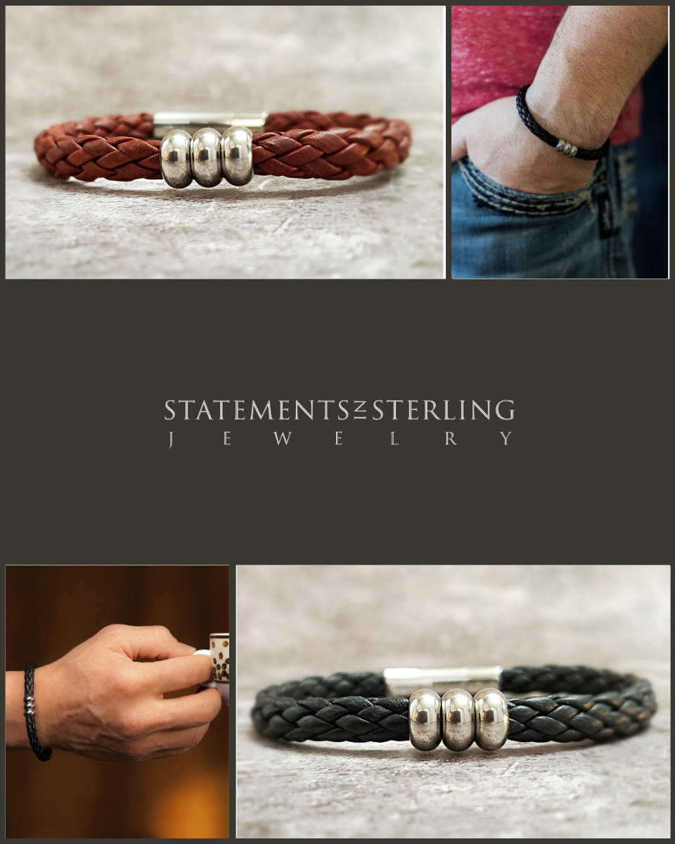 Rimanchik NORSE Bracelet in Brown Leather