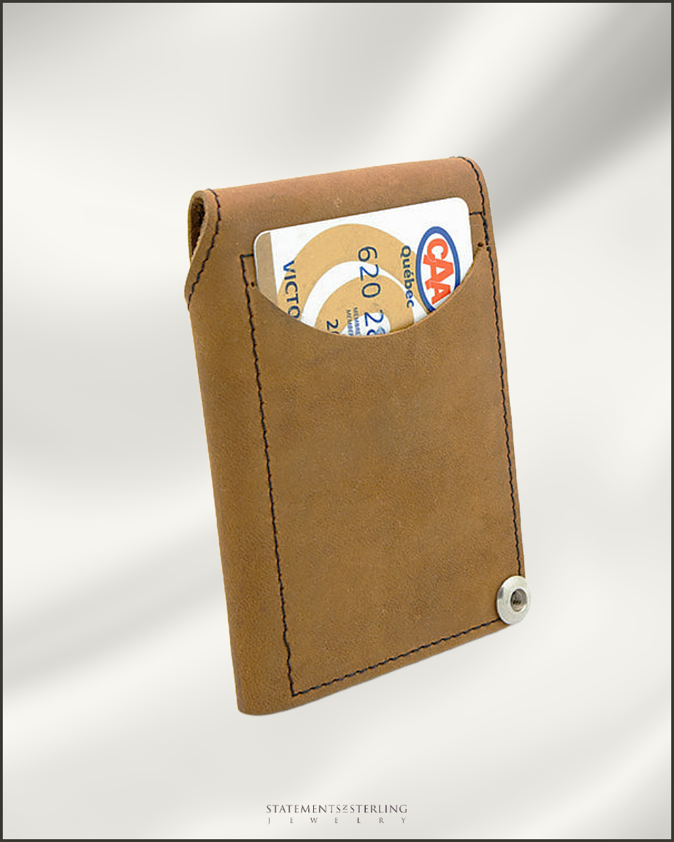 Rimanchik JACK Leather Wallet in Tan