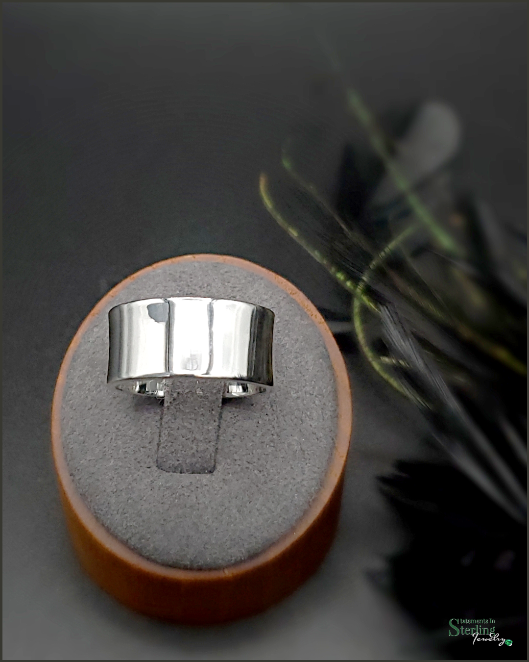 Sterling Silver Unisex Ring Band