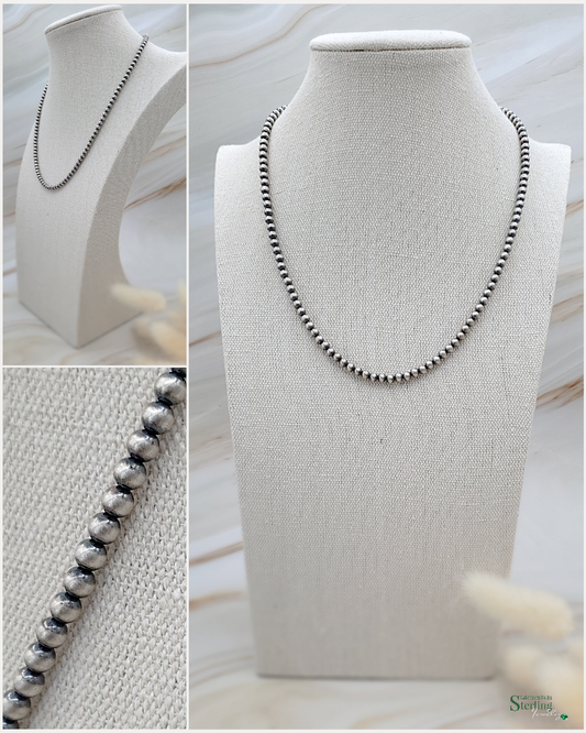 Sterling Silver Necklace by Vangie Toushine