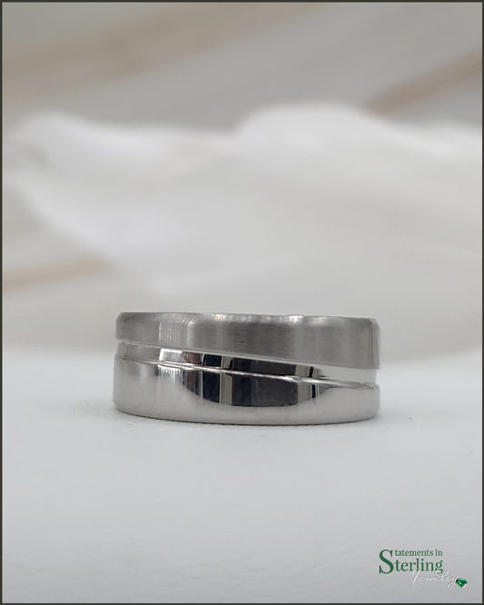 Stainless Steel Wave Band