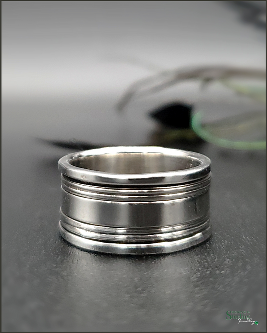 Sterling Silver Spinner Ring