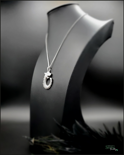 Vintage Sterling Silver and Cubic Zirconia Luxury Pendant
