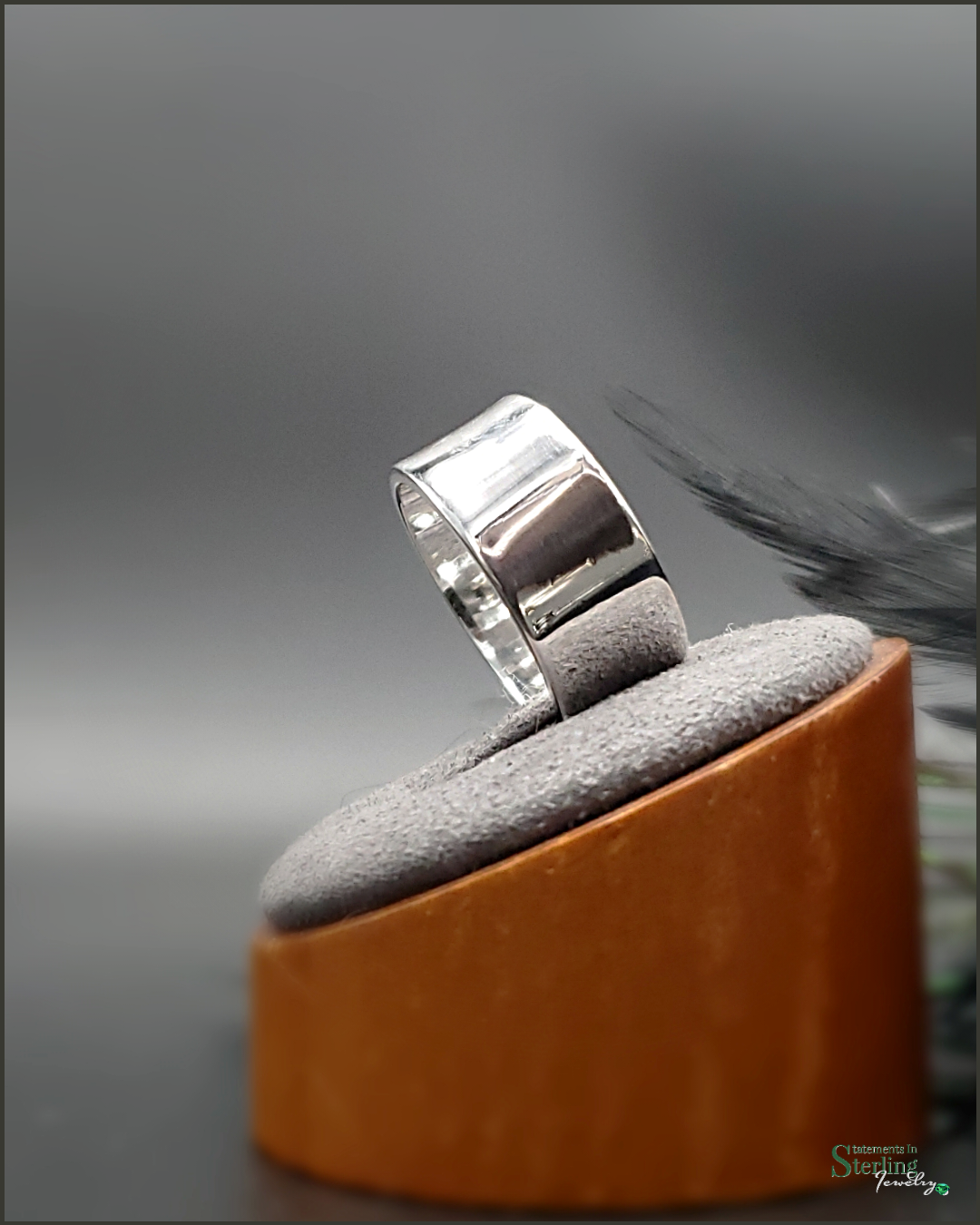 Sterling Silver Unisex Ring Band