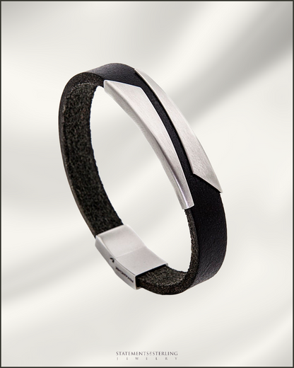 Rimanchik PHOENIX Bracelet in Black Leather