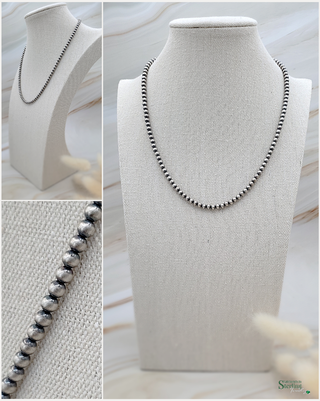 Sterling Silver Necklace by Vangie Toushine