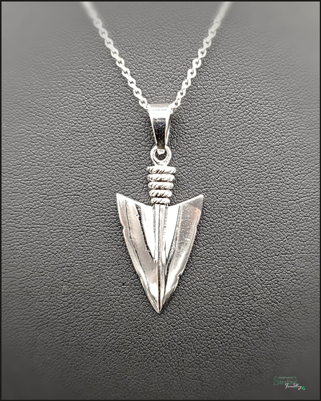 Sterling Silver Arrowhead Pendant
