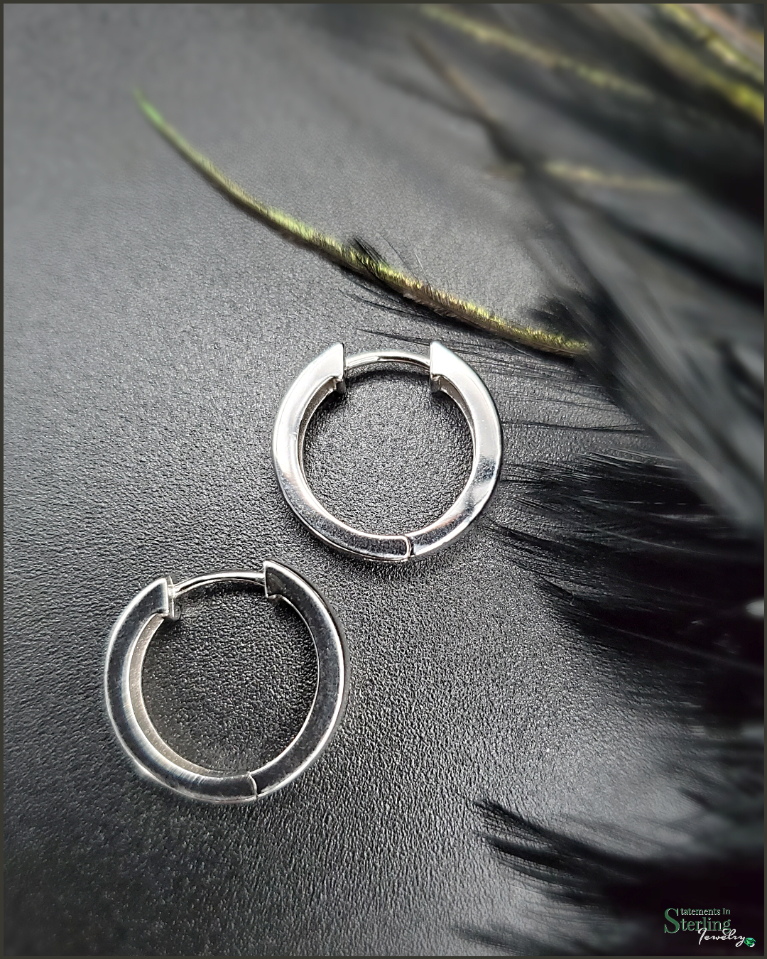 Sterling Silver Hoop Earrings