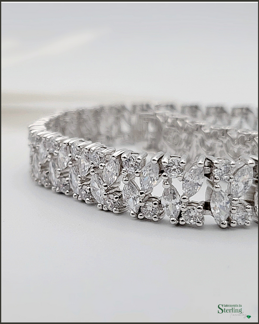 Vintage Sterling Silver Elegance Bracelet