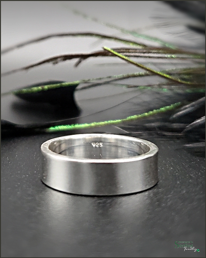 Sterling Silver Ring Band