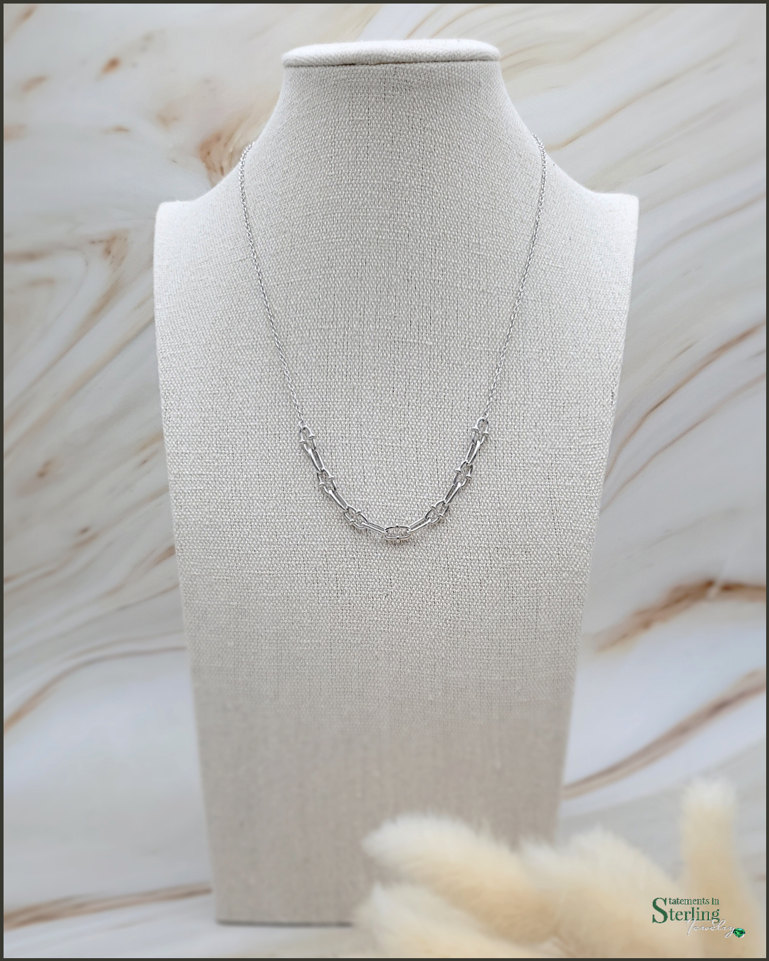 Sterling Silver Heirloom Necklace