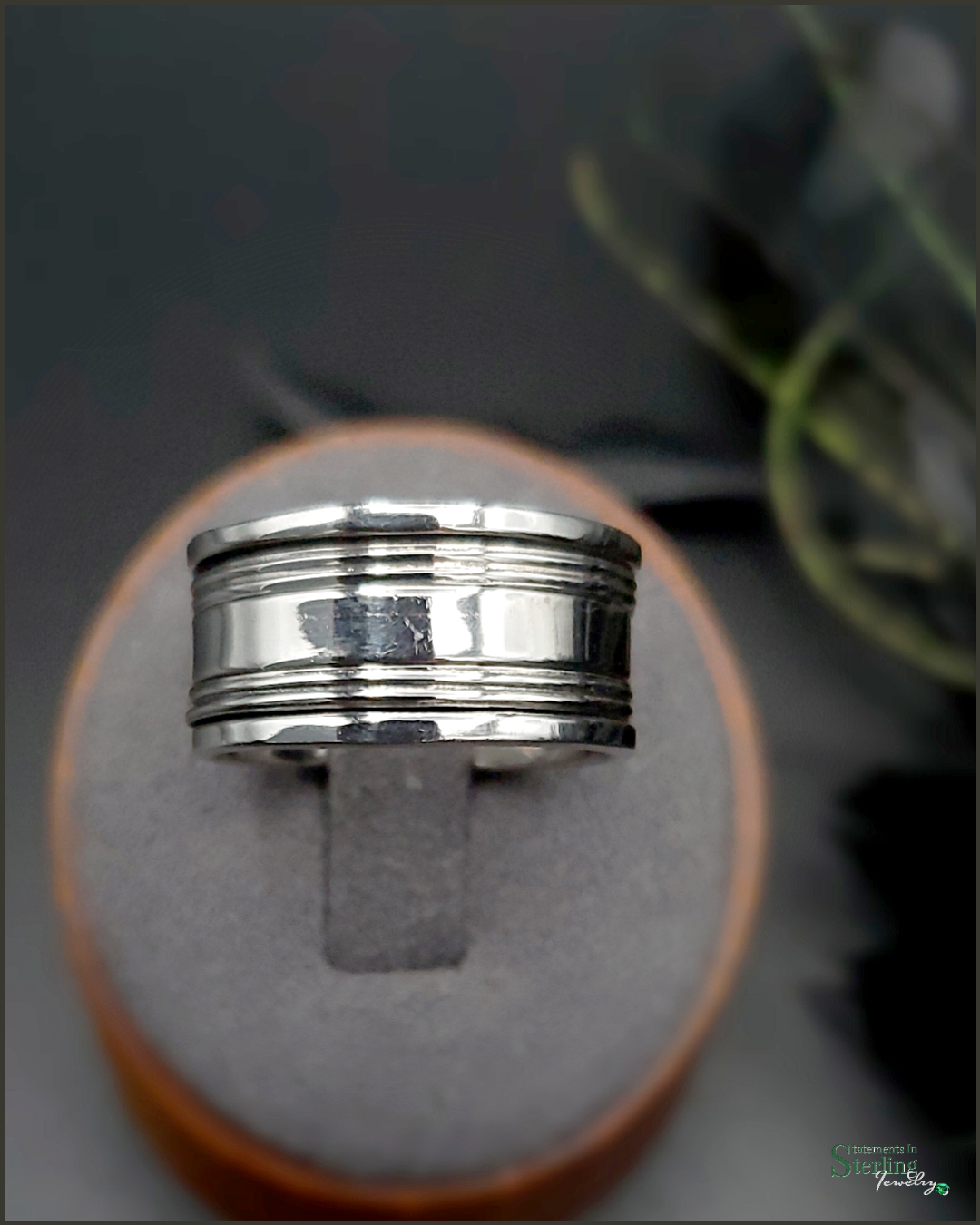 Sterling Silver Spinner Ring