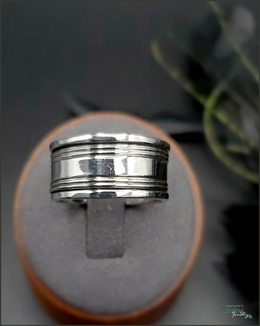 Sterling Silver Spinner Ring