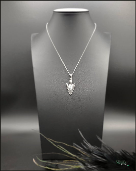 Sterling Silver Arrowhead Pendant