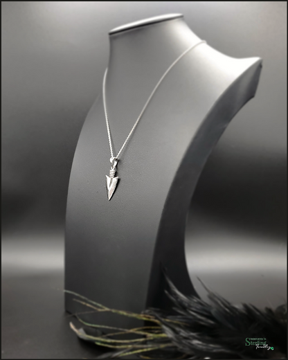 Sterling Silver Arrowhead Pendant