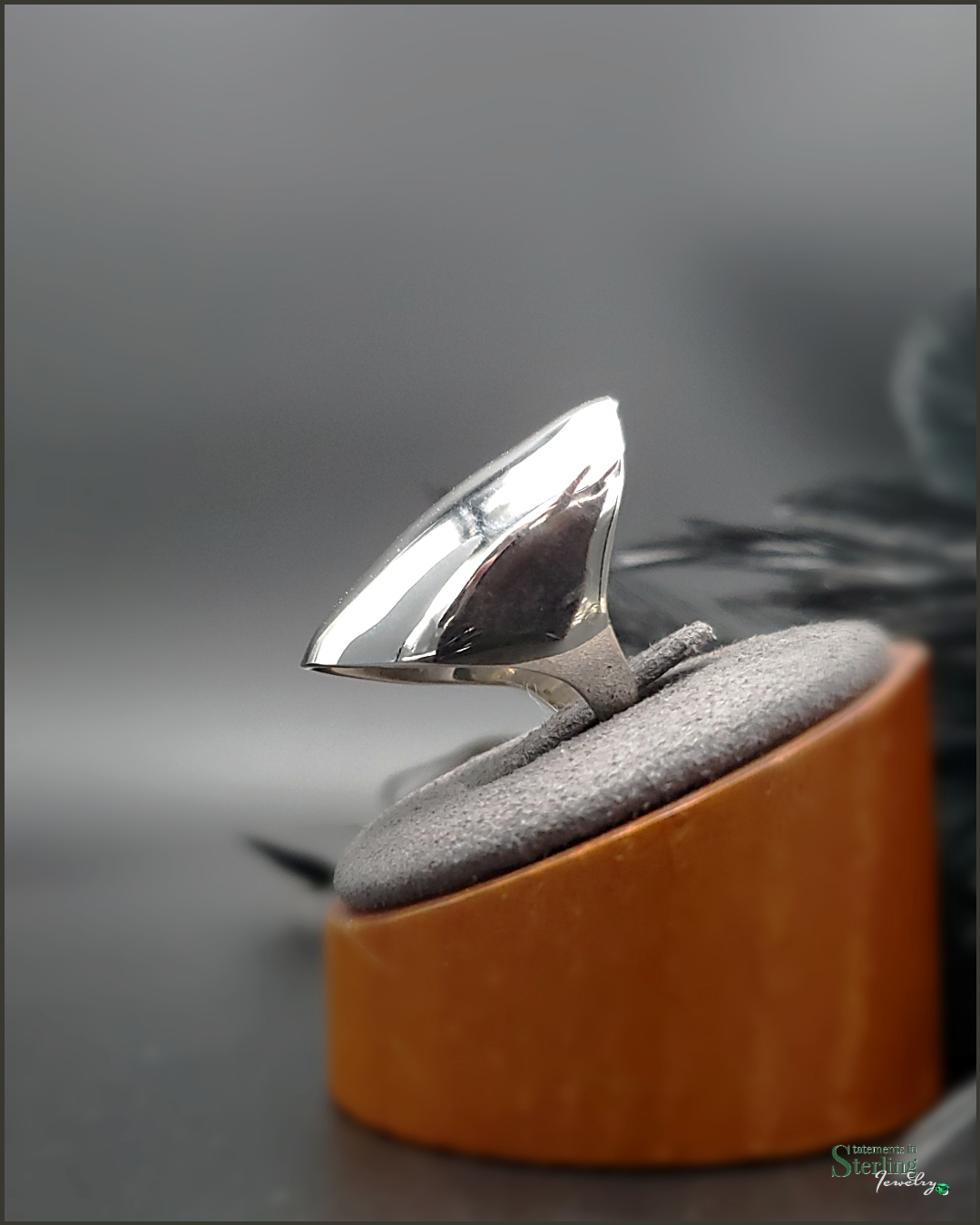 Sterling Silver Bold Ring in Polished