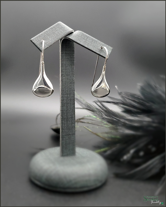 Sterling Silver Raindrop Earrings