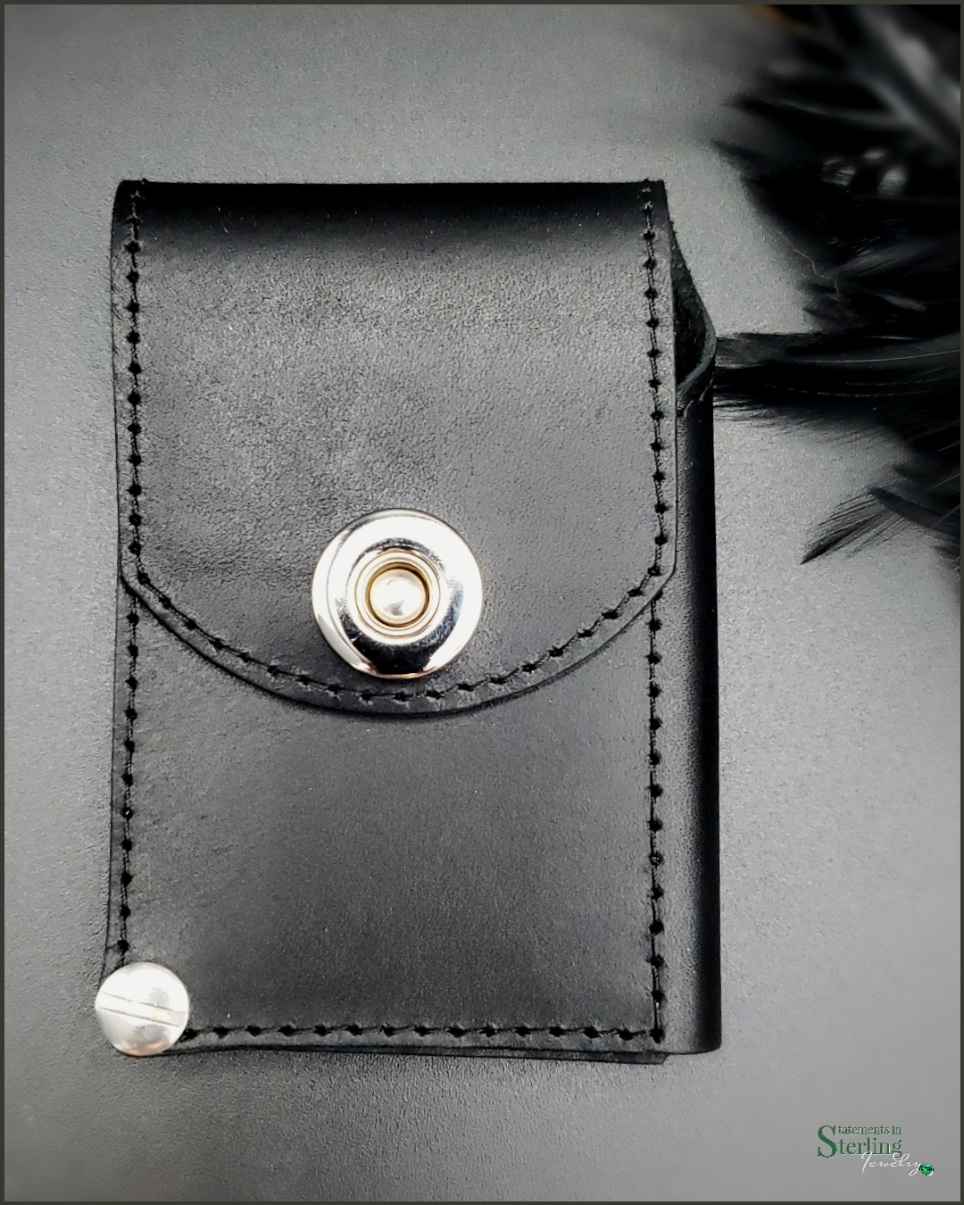 Rimanchik JACK Leather Wallet in Black