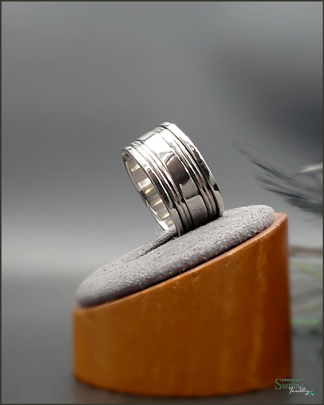 Sterling Silver Spinner Ring