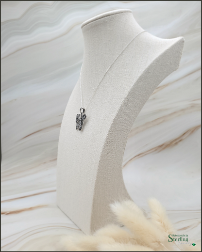 Sterling Silver Butterfly Pendant I