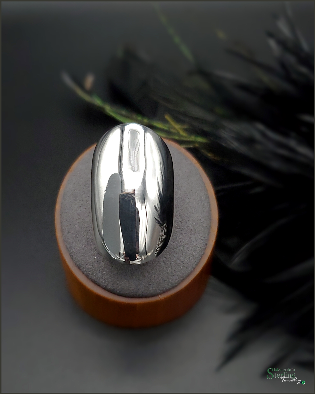 Sterling Silver Bold Ring in Polished