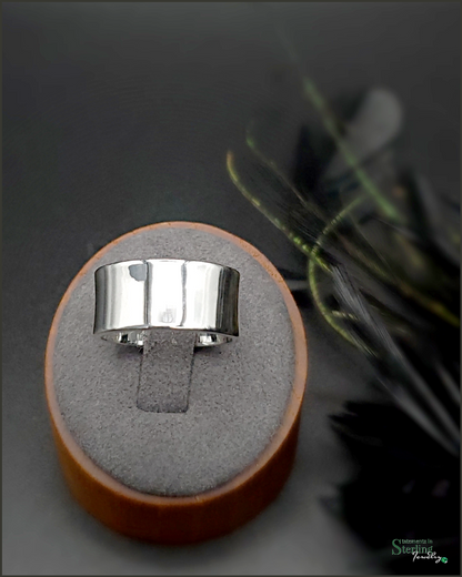 Sterling Silver Unisex Ring Band