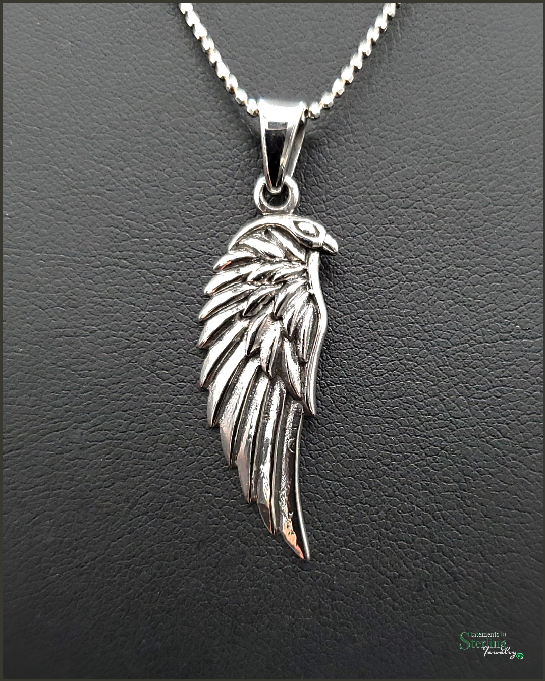 Sterling Silver Bird Pendant