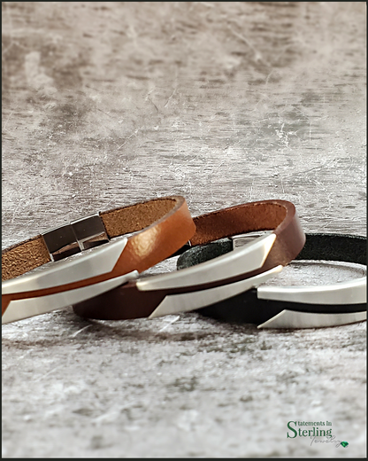 Rimanchik PHOENIX Bracelet in Tan Leather